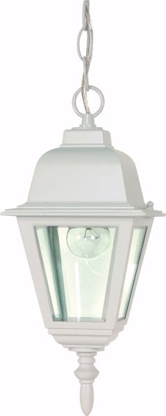 Picture of NUVO Lighting 60/487 Briton - 1 Light - 10" - Hanging Lantern with Clear Glass