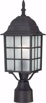 Picture of NUVO Lighting 60/4909 Adams - 1 Light - 17" Outdoor Post with Frosted Glass