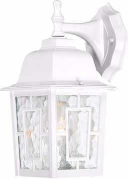 Picture of NUVO Lighting 60/4921 Banyan - 1 Light - 12" Outdoor Wall with Clear Water Glass