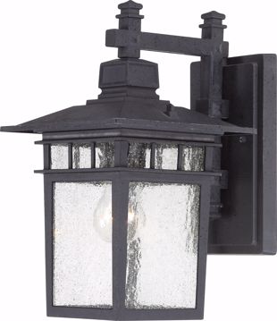 Picture of NUVO Lighting 60/4959 Cove Neck - 1 Light - 14" Outdoor Lantern with Clear Seed Glass