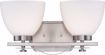 Picture of NUVO Lighting 60/5012 Bentlley - 2 Light Vanity Fixture with Frosted Glass