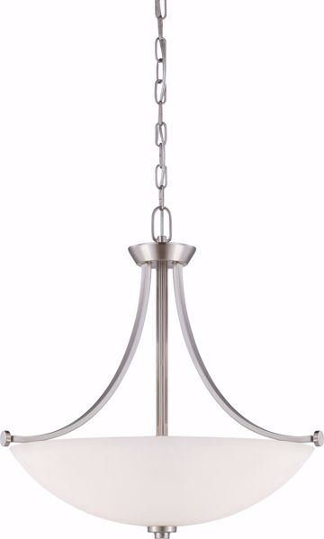 Picture of NUVO Lighting 60/5016 Bentley - 3 Light Pendant with Frosted Glass