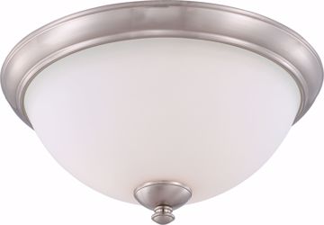 Picture of NUVO Lighting 60/5041 Patton - 3 Light Flush Fixture with Frosted Glass