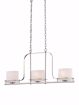 Picture of NUVO Lighting 60/5106 Loren - 3 Light Island Pendant with Oval Frosted Glass