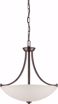 Picture of NUVO Lighting 60/5116 Bentley - 3 Light Pendant with Frosted Glass