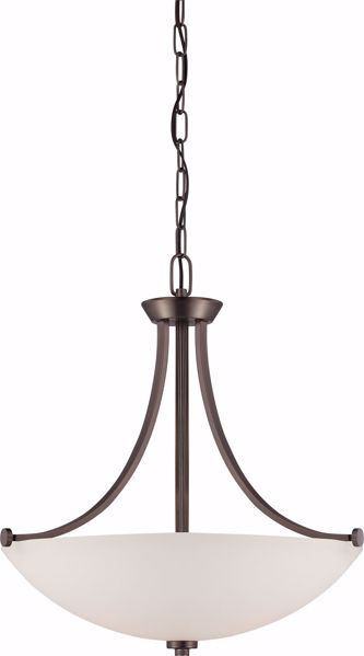 Picture of NUVO Lighting 60/5116 Bentley - 3 Light Pendant with Frosted Glass