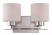 Picture of NUVO Lighting 60/5202 Parallel - 2 Light Vanity Fixture with Etched Opal Glass