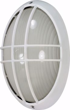Picture of NUVO Lighting 60/528 1 Light - 13" - Large Oval Cage Bulk Head - Die Cast Bulk Head