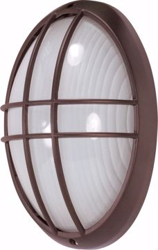 Picture of NUVO Lighting 60/529 1 Light - 13" - Large Oval Cage Bulk Head - Die Cast Bulk Head