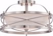 Picture of NUVO Lighting 60/5331 Ginger - 2 Light Semi Flush with Etched Opal Glass