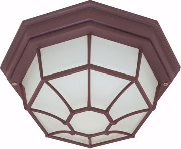 Picture of NUVO Lighting 60/535 1 Light - 12" - Ceiling Spider Cage Fixture - Die Cast; Glass Lens