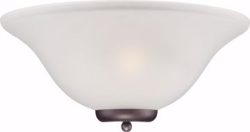 Picture of NUVO Lighting 60/5379 Ballerina - 1 Light Wall Sconce - Mahogany Bronze with Frosted Glass
