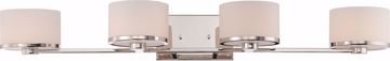 Picture of NUVO Lighting 60/5474 Celine - 4 Light Vanity Fixture with Etched Opal Glass