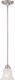 Picture of NUVO Lighting 60/5597 Elizabeth - 1 Light Mini Pendant with Frosted Glass
