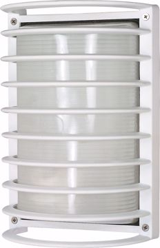 Picture of NUVO Lighting 60/576 1 Light CFL - 10" - Rectangle Cage Bulk Head - (1) 18W GU24 Lamp Included