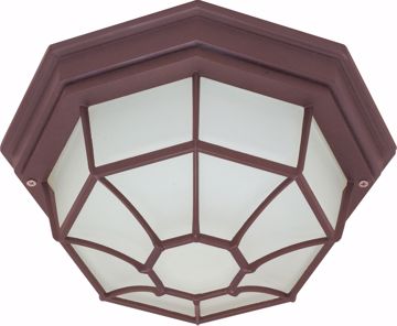 Picture of NUVO Lighting 60/579 1 Light CFL - 12" - Ceiling Spider Cage Fixture - (1) 13W GU24 Lamp Included