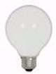 Picture of SATCO S2438 43G25/HAL/WH/120V Halogen Light Bulb