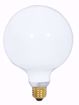 Picture of SATCO S3003 100W G-40 WHITE Incandescent Light Bulb