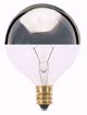 Picture of SATCO S3246 60W G16 1/2 HALF CHROME/Clear Incandescent Light Bulb