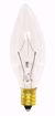 Picture of SATCO S3347 40W Torpedo CL PETITE B8 E12 Incandescent Light Bulb