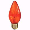 Picture of SATCO S3366 25W F15 Standard AMBER Incandescent Light Bulb