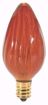 Picture of SATCO S3374 25W F10 CAND AMBER Incandescent Light Bulb