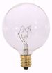 Picture of SATCO S3728 40W G16 1/2 CAND CLEAR Incandescent Light Bulb