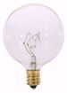 Picture of SATCO S3831 60W G16 1/2 2RD CAND Clear Incandescent Light Bulb