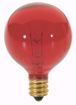 Picture of SATCO S3833 10W G12 1/2 CAND TR RED Incandescent Light Bulb