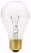 Picture of SATCO S3942 60W A19 CLEAR LIGHT BULB 130V Incandescent Light Bulb