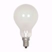 Picture of SATCO S4161 40A15  Frosted E12 NICKEL PLATED Incandescent Light Bulb