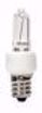 Picture of SATCO S4482 KX60CL/E12 KRYPTON CAND CLEAR Halogen Light Bulb