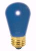 Picture of SATCO S4563 11W S14 BLUE Incandescent Light Bulb