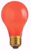 Picture of SATCO S4984 60W A19 Standard RED CERAMIC Incandescent Light Bulb