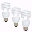 Picture of SATCO S5543 18T2/E26/5000K/120V/3BL Compact Fluorescent Light Bulb