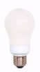 Picture of SATCO S7281 7A19/E26/2700K/120V  Compact Fluorescent Light Bulb