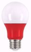Picture of SATCO S9642 2A19/LED/RED/120V LED Light Bulb