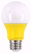 Picture of SATCO S9645 2A19/LED/YELLOW/120V LED Light Bulb