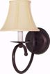 Picture of NUVO Lighting 60/111 Mericana - 1 Light - 6" - Sconce - with Natural Linen Shade