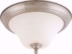 Picture of NUVO Lighting 60/1825 Dupont - 2 light 13" Flush Mount with Satin White Glass