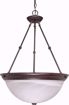 Picture of NUVO Lighting 60/212 3 Light - 20" - Pendant - Alabaster Glass