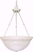 Picture of NUVO Lighting 60/228 3 Light - 20" - Pendant - Alabaster Glass