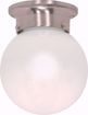 Picture of NUVO Lighting 60/245 1 Light - 6" - Ceiling Mount - White Ball