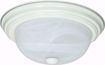 Picture of NUVO Lighting 60/2628 2 Light ES 11" Flush Fixture with Alabaster Glass - (2) 13w GU24 Lamps Included