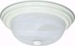 Picture of NUVO Lighting 60/2629 2 Light ES 13" Flush Fixture with Alabaster Glass - (2) 13w GU24 Lamps Included