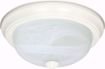 Picture of NUVO Lighting 60/2631 3 Light ES 15" Flush Fixture with Alabaster Glass - (3) 13w GU24 Lamps Included