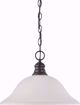 Picture of NUVO Lighting 60/3173 1 Light 16" Pendant with Frosted White Glass