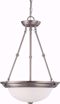 Picture of NUVO Lighting 60/3247 3 Light 15" Pendant with Frosted White Glass