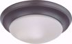 Picture of NUVO Lighting 60/3365 1 Light 12" Flush Mount Twist & Lock with Frosted White Glass - (1) 18w GU24 Lamp Included