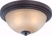 Picture of NUVO Lighting 60/4131 Harmony - 2 Light Flush Dome Fixture with Saffron Glass